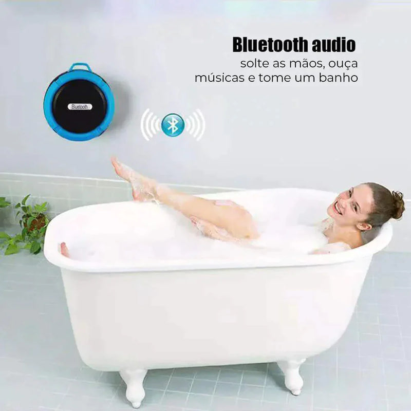 Caixa de Som Bluetooth à Prova D'água